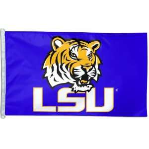   Louisiana State Fightin Tigers 3 by 5 foot Flag: Sports & Outdoors