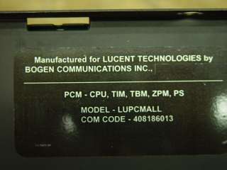 Avaya Paging Control Module PCM LUPCMALL 408186013  