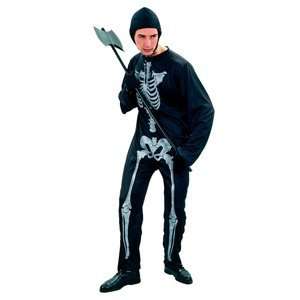  Pams Mens Halloween Costume  Skeleton Fancy Dress Costume 