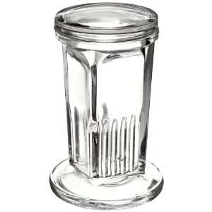 214I1 Karter Scientific Coplin Staining Jar, Glass Lid, For 5 Slides 