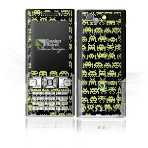  Design Skins for Sony Ericsson T700   Spaceinvaders Design 
