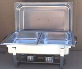Full Size Chafing Dish With (2) Inner Food Pans  