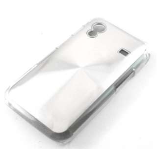   Case Tasche Cover Gehäuse Etui Samsung S5830 Galaxy Ace Silber  