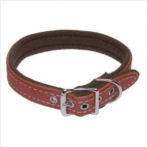  Tradional Dog Collar in Ruby