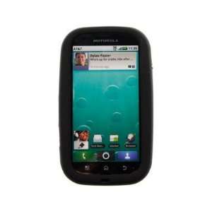   Skin Cover Case Black For Motorola Bravo: Cell Phones & Accessories