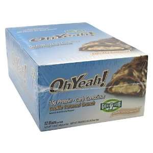  ISS Research Oh Yeah Protein Bar Cookie Caramel Crunch    12 Bars 