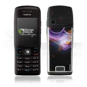  Design Skins for Nokia E50   Coloured Flames Design Folie 