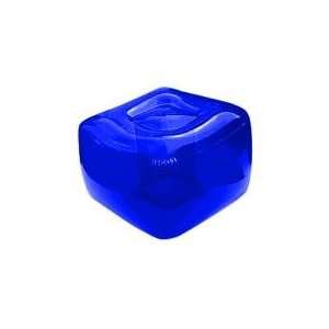  Super Inflatable Blow Up Bubble Foot Stool Ottoman   Blue 