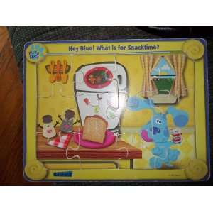   Clues Hey Blue What is for Snacktime? 12 Piece Puzzle Toys & Games