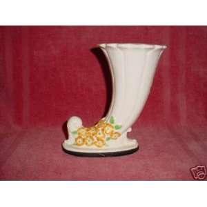  Porcelain Cornucopia Vase 