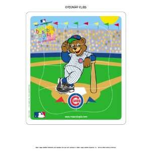    MLB Chicago Cubs Wooden Mascot Puzzle *SALE*