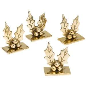 DII Holly Place Card Holder, Set of 4 