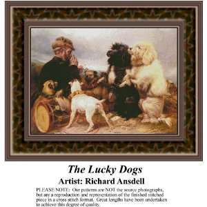  The Lucky Dogs, Counted Cross Stitch Patterns PDF Download 