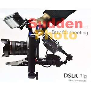 DSLR Rig Shoulder Mount for Nikon D90 D5000 D7000 D3100  
