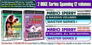 Mario Sperry, Master Series, Combo, DVD Video, Brazilian Jiu Jitsu