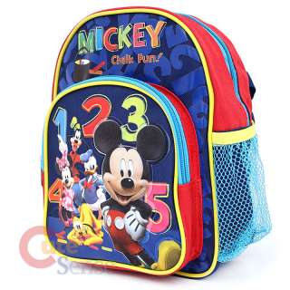 Disney Mickey Mouse Friends School Backpack / Bag 10 S  