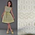 Vintage 50s 60s Yellow Cotton Floral Full Skirt Garden Summer Dress 