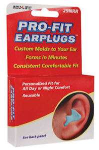 Acu Life Moulded Ear Plugs Defenders Anschutz Shooting  