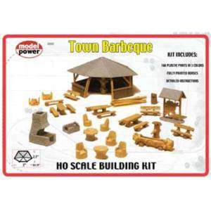 Model Power Town Barbeque Building Kit HO MDP623  