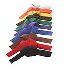 tae kwon do karate martial arts student double wrap belts