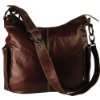 Oi Oi 456359   Wickeltasche Hobo chocolate soft touch leather