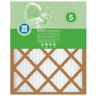 True Blue 12 In. X 12 In. X 1 In. Basic Pleated FPR 5 Air Filter 