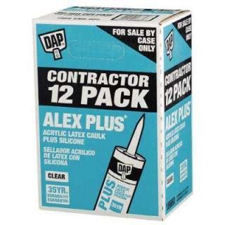DAP Alex Plus 10.1 oz. All Purpose Caulk (12 Pack) 7079818660 at The 