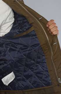 Star The Artic Quilted Overshirt in Wild Olive  Karmaloop 