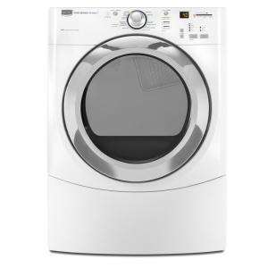 Maytag Performance Series 7.2 cu. ft. Electric Steam Dryer in White 