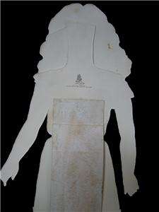 1894 tuck 12 paper doll 3 dresses hat artistic ser.503  