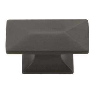   Hardware Bungalow Oil Rubbed Bronze Knob P2151 10B at The Home Depot