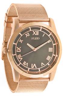 Flud Watches The Moment Watch in Rose Black  Karmaloop   Global 