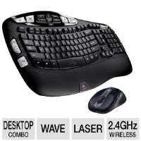 Logitech MK550 920 002555 Wireless Wave Mouse and Keyboard