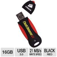 Click to view: Corsair CMFVYGT3 16GB Flash Voyager GT USB Flash Drive 