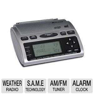 Midland WR300 Hazard Alert Weather Radio   S.A.M.E Technology, AM/FM 