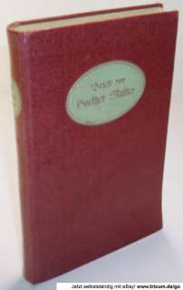 Briefe von Goethes Mutter   Albert Köster   Buch 1912  