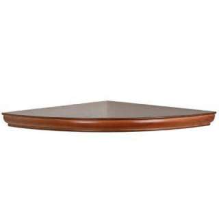 18 In. W X 1 3/4 In. H Floating Corner Shelf AEC18H at The Home Depot 