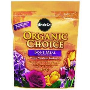   Gro Organic Choice 3 lb. Bone Meal Plant Food 100940 at The Home Depot