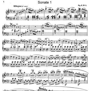   für Klavier   Klaviernoten   Beethoven, Schumann, Mozart  