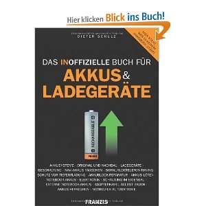  Buch für Akkus und Ladegeräte  Dieter Schulz Bücher
