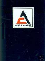 Allis Chalmers Pyramid decal 1 1/2 inch  