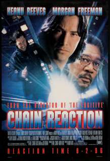 Chain Reaction 1996 Original U.S. One Sheet Movie Poster  