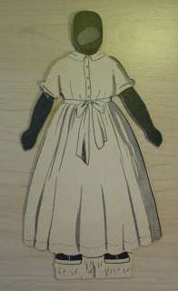 Vintage original MAMMY paper doll by DeJournette 1950s  
