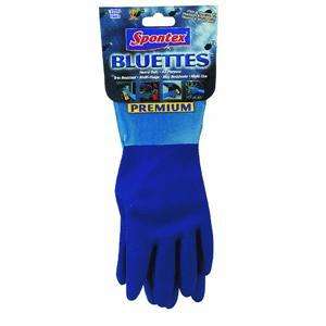 Rubber gloves for household use, Bluette, size large  
