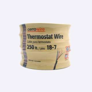 Cerrowire 250 ft. 18/7 Thermostat Wire 210 1007G3 