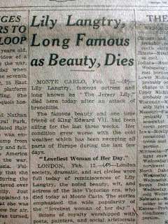 BEST 1929 newspaper aviator CHARLES LINDBERGH to Marry ANNE MORROW Big 