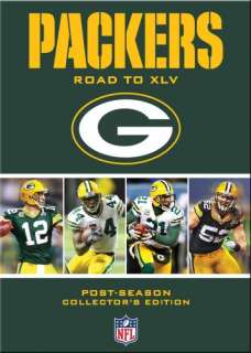   GREEN BAY PACKERS ROAD TO SUPER BOWL XLV 4 DVD Set New 4 Games  
