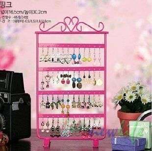  48 Hole Earrings Jewelry Show Holder Stand Rack Display 3 Color J01