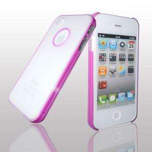   Protector with Purple Ultra Slim hard case cover for iPhone 4/4S A10