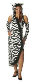 Damen Tier Kostüm Zebra Karneval Fasching Kleid Gr. 44  